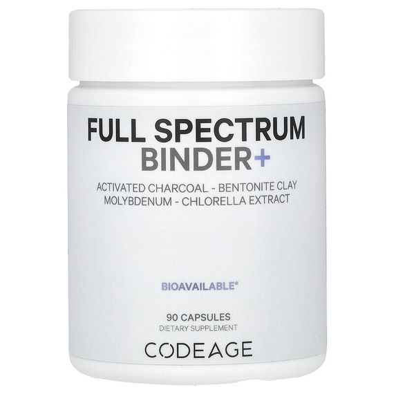 Codeage, Binder +, Full Spectrum, веганский, растительного происхождения, 90 капсул