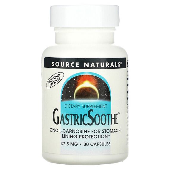 Source Naturals, GastricSoothe, 37,5 мг, 30 капсул
