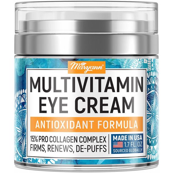 Maryann Organics, Eye Cream, Morning &amp; Night Eye Formula, 1.7 fl oz
