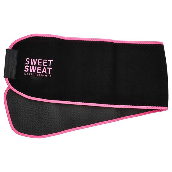 Sports Research, Sweet Sweat, пояс для похудения, большой, черный и розовый, 1 шт.