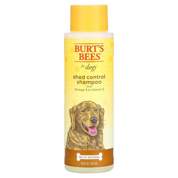 Burt&#39;s Bees, Шампунь для собак с омега-3 и витамином E, 473 мл (16 жидк. Унций)