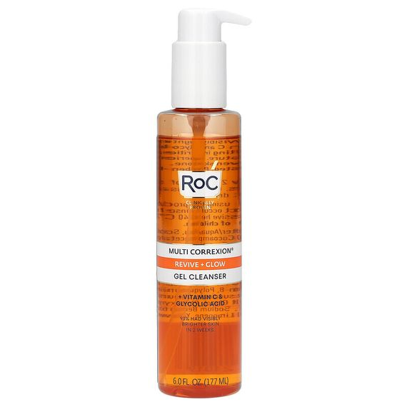 RoC, Multi Correxion, очищающий гель для восстановления и сияния с витамином C, 177 мл (6 жидк. унций)