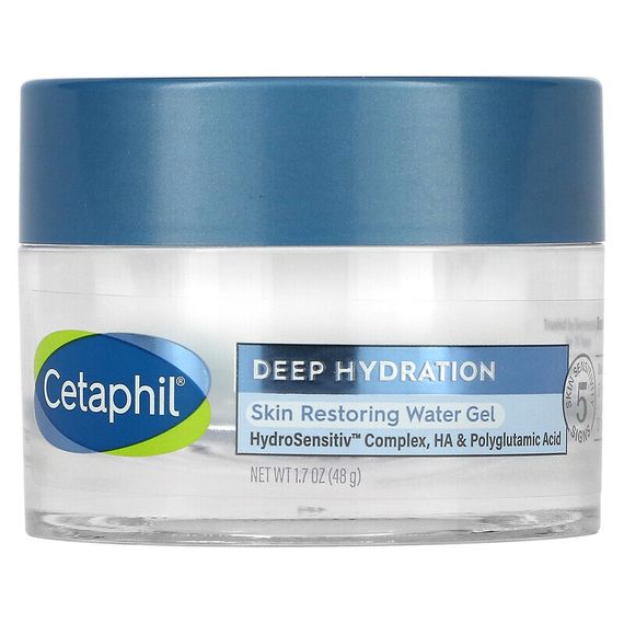 Cetaphil, Deep Hydration, водный гель для восстановления кожи, 48 г (1,7 унции)