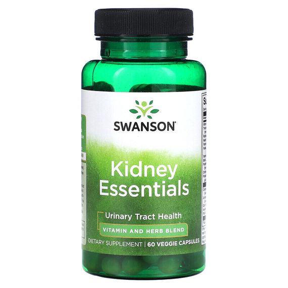 Swanson, Kidney Essentials, 60 растительных капсул