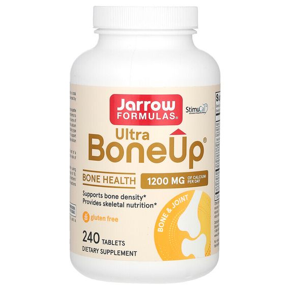 Jarrow Formulas, Ultra Bone-Up, добавка для укрепления костей, 240 таблеток