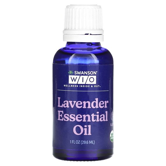 Swanson WIO, Essential Oil, Lavender, 1 fl oz (29.6 ml)