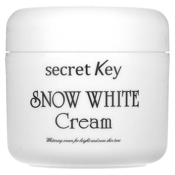Secret Key, Snow White Cream, отбеливающий крем, 50 г (1,76 унции)