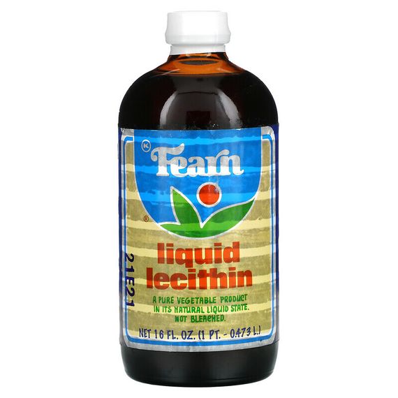 Fearn Natural Foods, Жидкий лецитин, 473 мл (16 жидк. Унций)