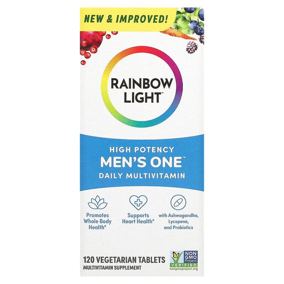 Rainbow Light, Men&#39;s One, мультивитамины, 120 таблеток