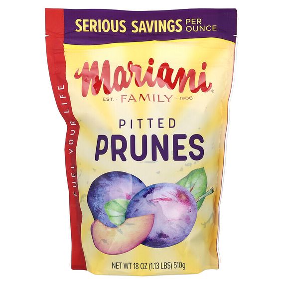 Mariani Dried Fruit, Premium, чернослив без косточек, 510 г (18 унций)