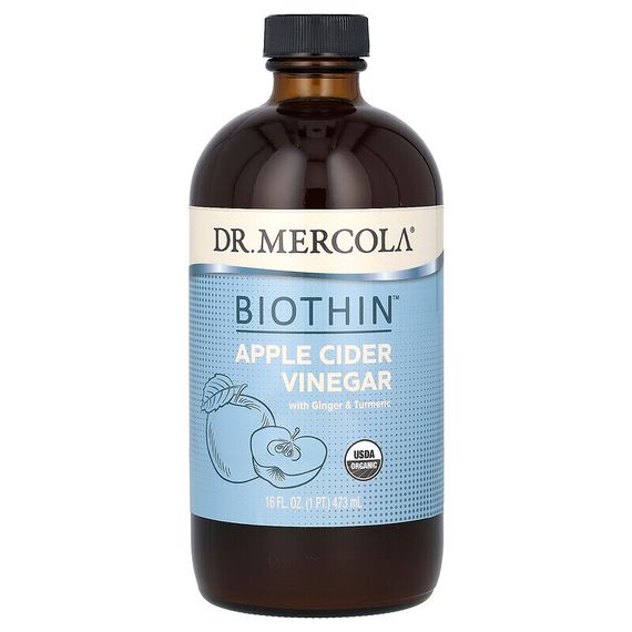 Dr. Mercola, Mitomix, Organic Keto Cider, органический уксус для кетодиеты, сладкий, 473 мл (16 жидк. унций)