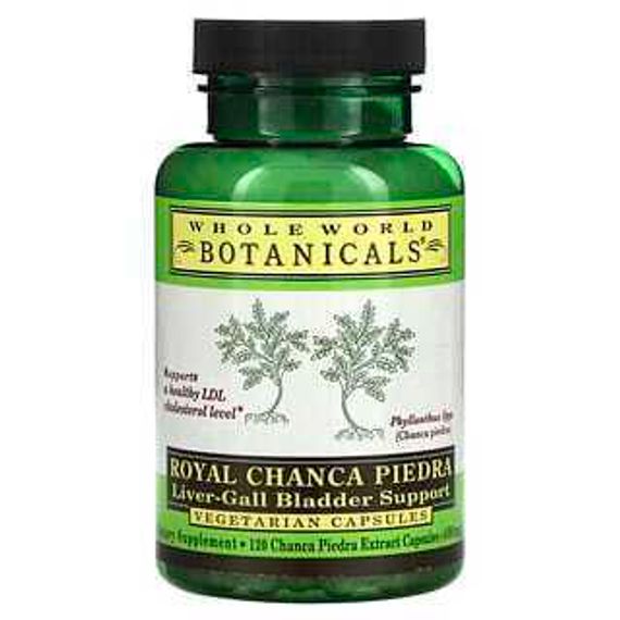 Whole World Botanicals, Royal Chanca Piedra, Liver-Gall Bladder Support, Unterstützung der Leber-Gallenblase, 400 mg, 120 pflanzliche Kapseln