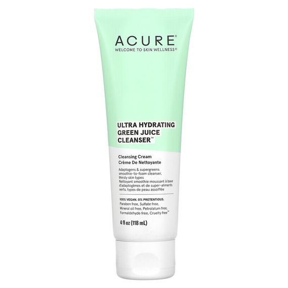 ACURE, Ultra Hydrating, Green Juice Cleanser, 4 fl oz (118 ml)