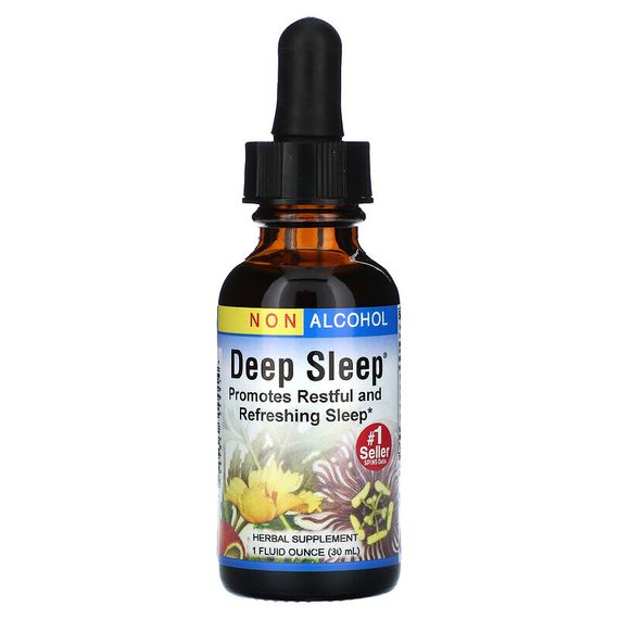 Herbs Etc., Deep Sleep, без спирта, 30 мл (1 жидк. Унция)