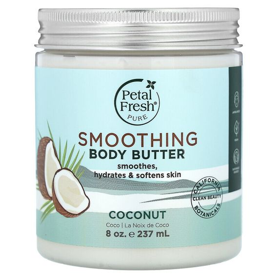 Petal Fresh, масло для гладкости тела, кокос, 2,37 мл (8 унций)