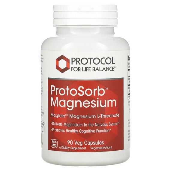 Protocol for Life Balance, Protosorb Magnesium, 90 растительных капсул
