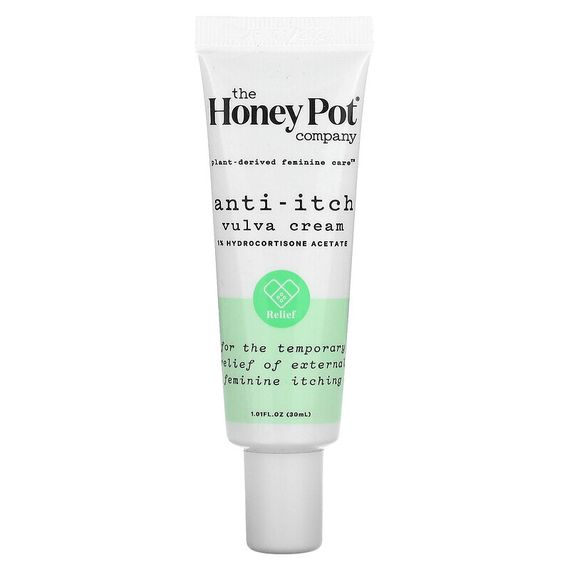 The Honey Pot Company, Anti-Itch Vulva Cream, 1.01 fl oz (30 ml)