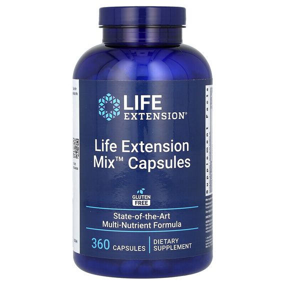 Life Extension, Mix, комплексная добавка в капсулах, 360 капсул