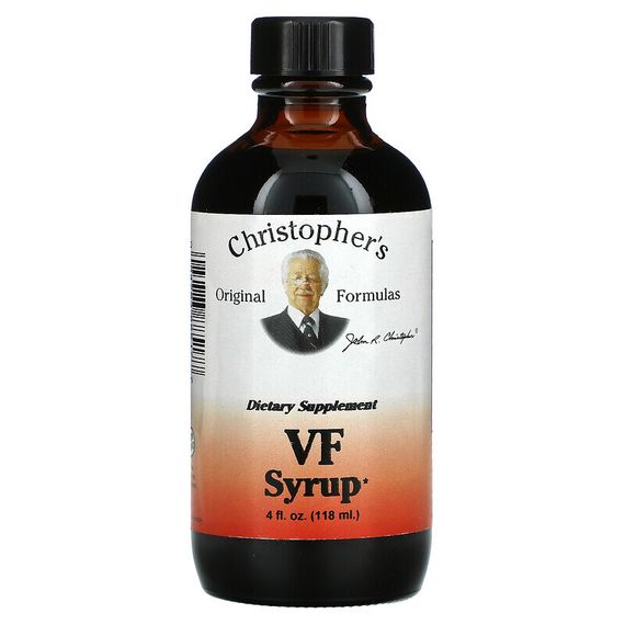 Christopher&#39;s Original Formulas, VF Syrup, сироп, 118 мл (4 жидк. унций)