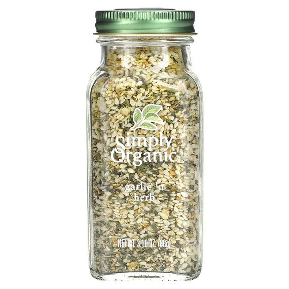 Simply Organic, Garlic &#39;N Herb, 3.10 oz (88 g)