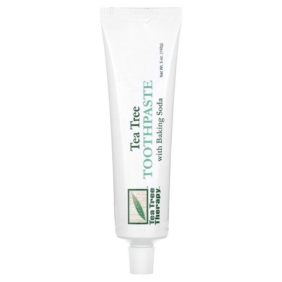 Tea Tree Therapy, Tea Tree Toothpaste with Baking Soda, 5 oz (142 g)