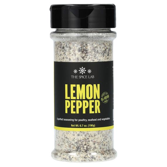 The Spice Lab, лимонный перец, 190 г (6,7 унции)