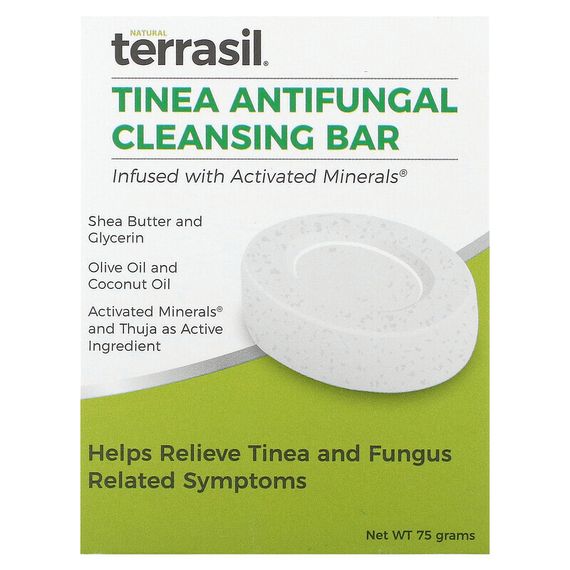 Terrasil, Очищающее мыло от грибка Tinea, 75 г