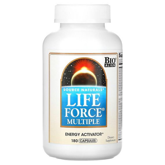 Source Naturals, Life Force Multiple, 180 капсул