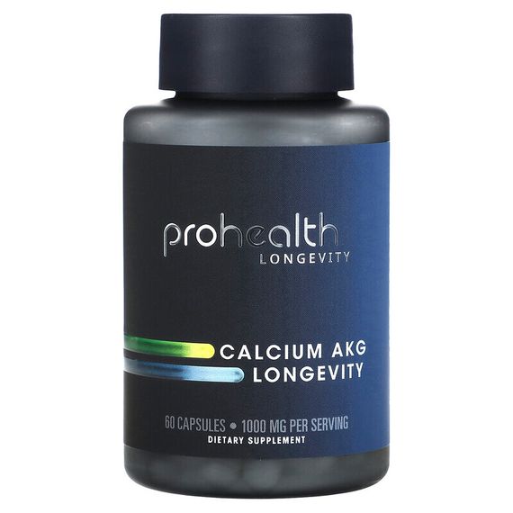 ProHealth Longevity, Calcium AKG Longevity, 1000 мг, 60 капсул