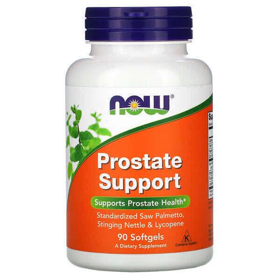 NOW Foods, Prostate Support, 90 мягких таблеток