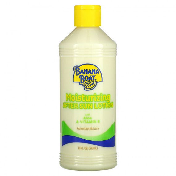 Banana Boat, Moisturizing After Sun Lotion with Aloe &amp; Vitamin E, 16 fl oz (473 ml)