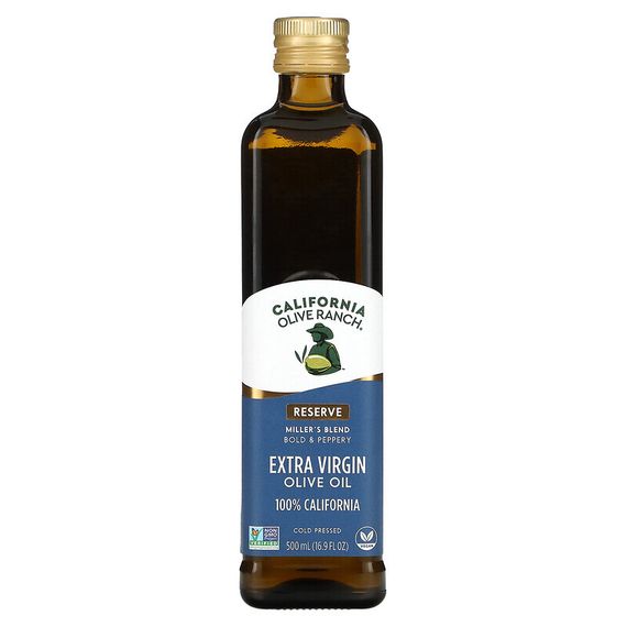 California Olive Ranch, 100% California, Extra Virgin Olive Oil, Miller&#39;s Blend, 16.9 fl oz (500 ml)