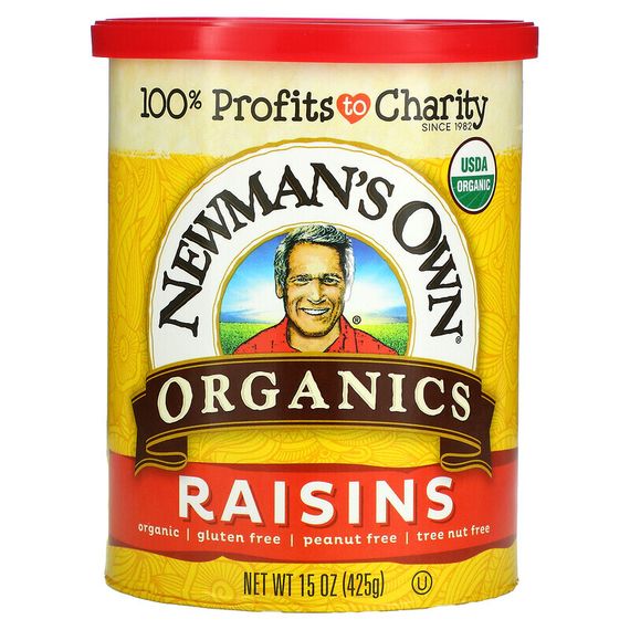 Newman&#39;s Own Organics, Organics, изюм, 425 г (15 унций)