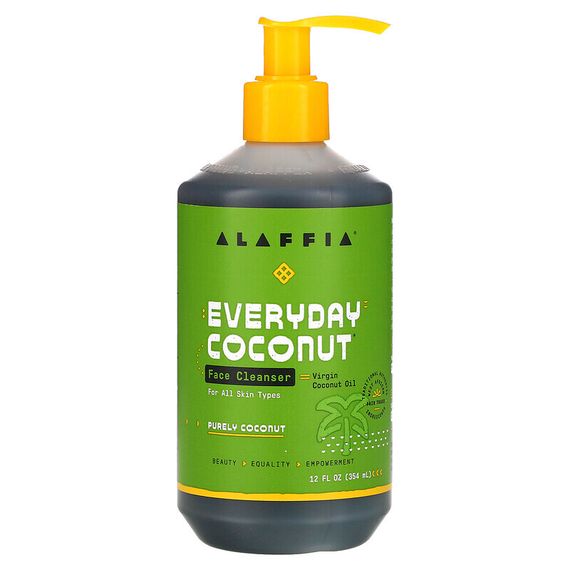 Alaffia, Everyday Coconut, очищающее средство для лица, 354 мл (12 жидк. унций)