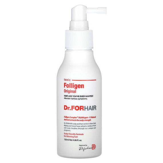 Dr.ForHair, Folligen Tonic Original, тоник, оригинальная формула, 120 мл (4,06 жидк. унции)