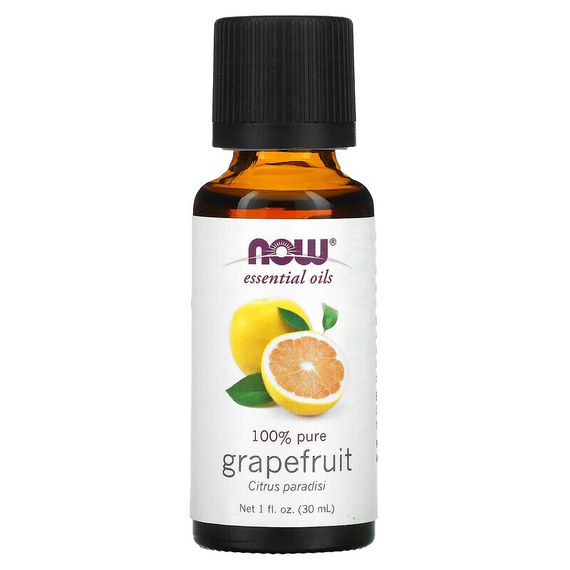 NOW Foods, Essential Oils, Grapefruit, 1 fl oz (30 ml)