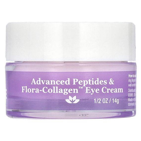 DERMA E, Advanced Peptides &amp; Collagen Eye Cream , 1/2 oz (14 g)