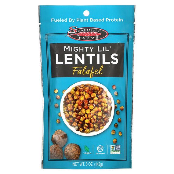 Seapoint Farms, Mighty Lil &#39;Lentils, Фалафель, 5 унций (142 г)