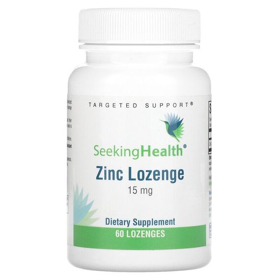 Seeking Health, Optimal Zinc, 60 пастилок