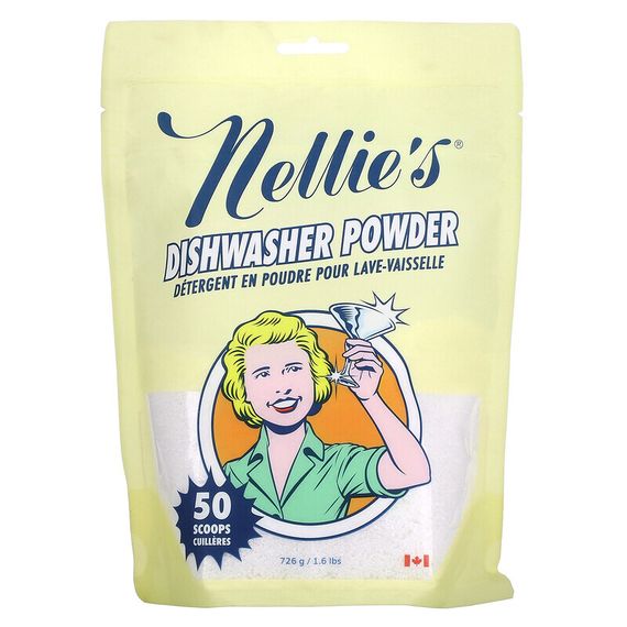 Nellie&#39;s, Порошок для посудомоечных машин 726 г (1,6 фунта)