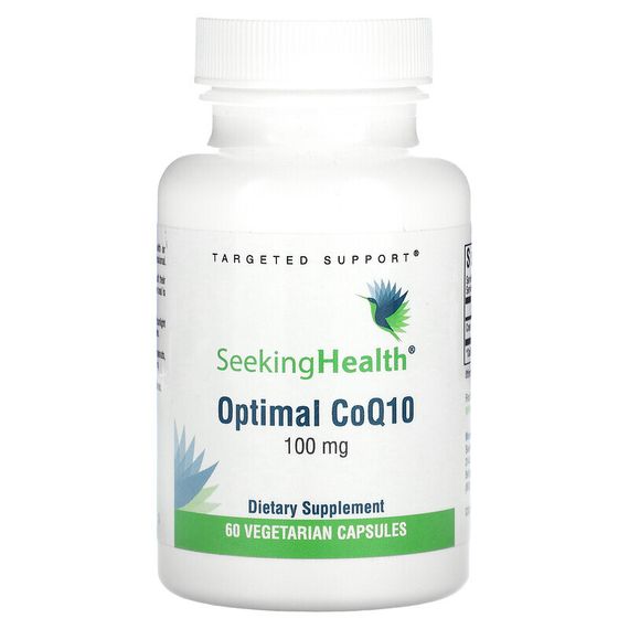 Seeking Health, Optimal CoQ10, 100 мг, 60 вегетарианских капсул