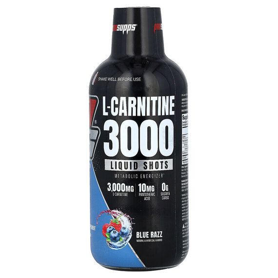 ProSupps, L-карнитин 3000, со вкусом черники и малины, 473 мл (16 жидк. унций)