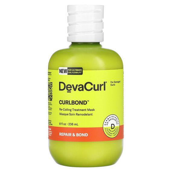 DevaCurl, Curlbond, восстанавливающая маска для волос, 236 мл (8 жидк. Унций)