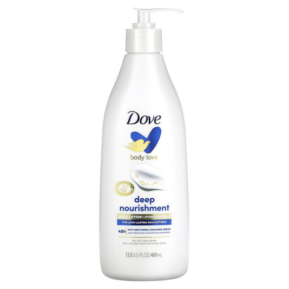 Dove, Deep Nourishment Body Lotion, 13.5 fl oz (400 ml)