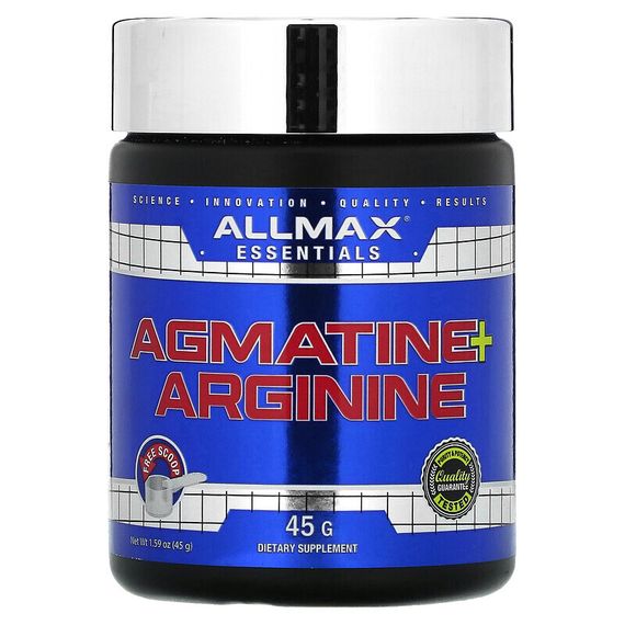 ALLMAX, Агматин + аргинин, 45 г (1,59 унции)