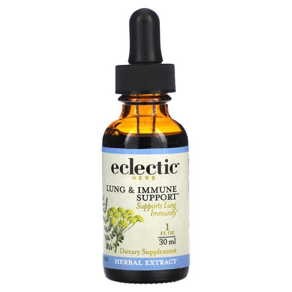 Eclectic Institute, Lung &amp; Immune Support, 1 fl oz ( 30 ml)