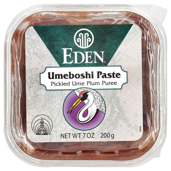 Eden Foods, паста умэбоси, пюре из маринованной японской сливы умэ, 200 г (7 унций)