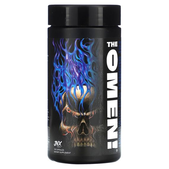 JNX Sports, The Omen !, средство для сжигания жира, не стимулирующее, 100 капсул