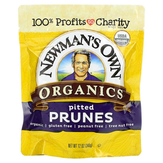 Newman&#39;s Own Organics, Organics, чернослив без косточек, 340 г (12 унций)
