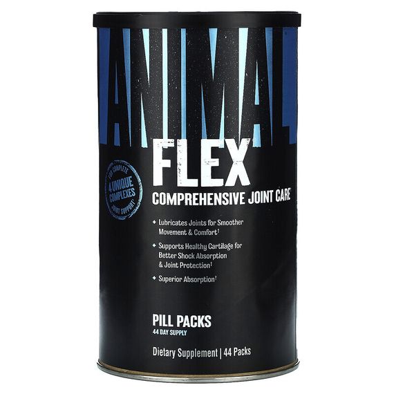 Animal, Flex, комплексная добавка для поддержания здоровья суставов, 44 пакетика